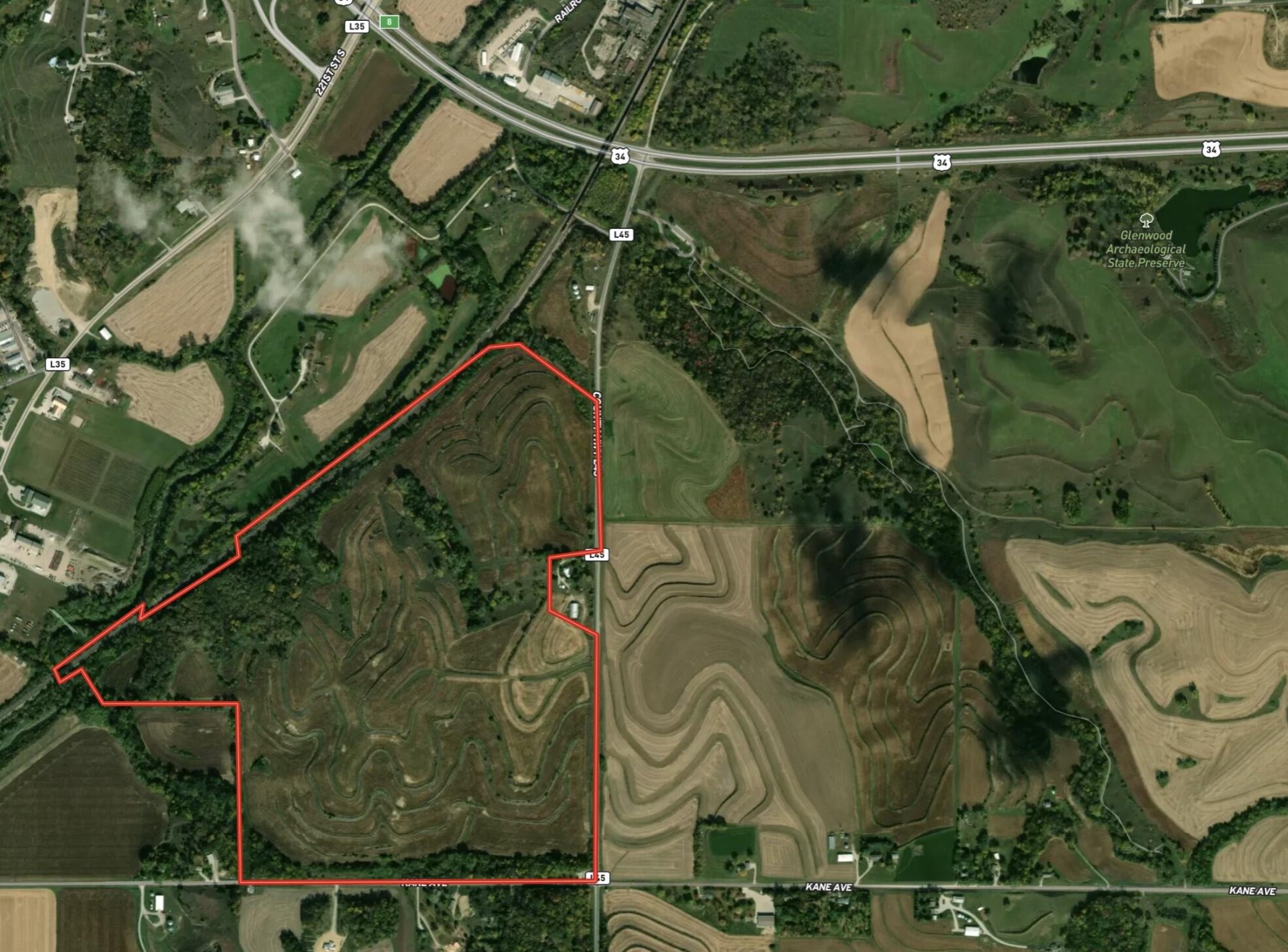 210 acres Levi Road Glenwood Iowa