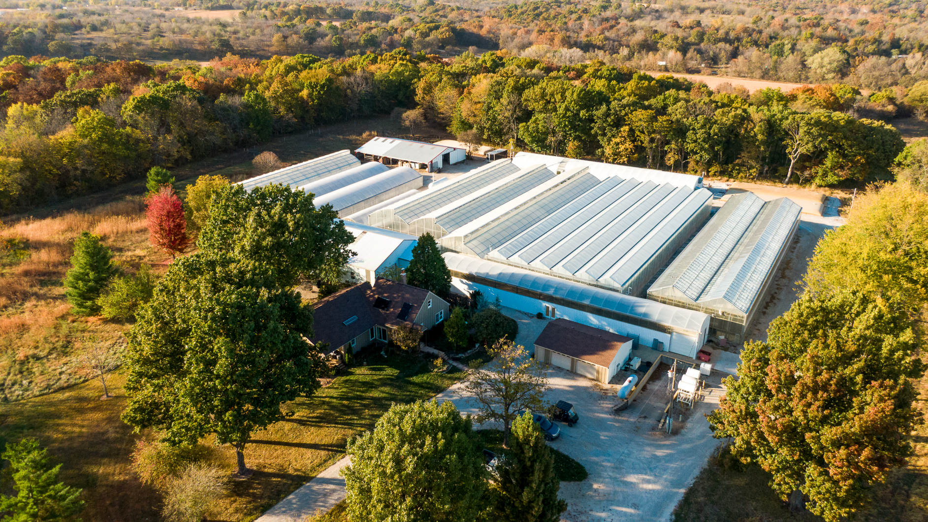 Profitable Organic Greenhouse Business with 20 Acres and 4-Bedroom Home for Sale - Cass County