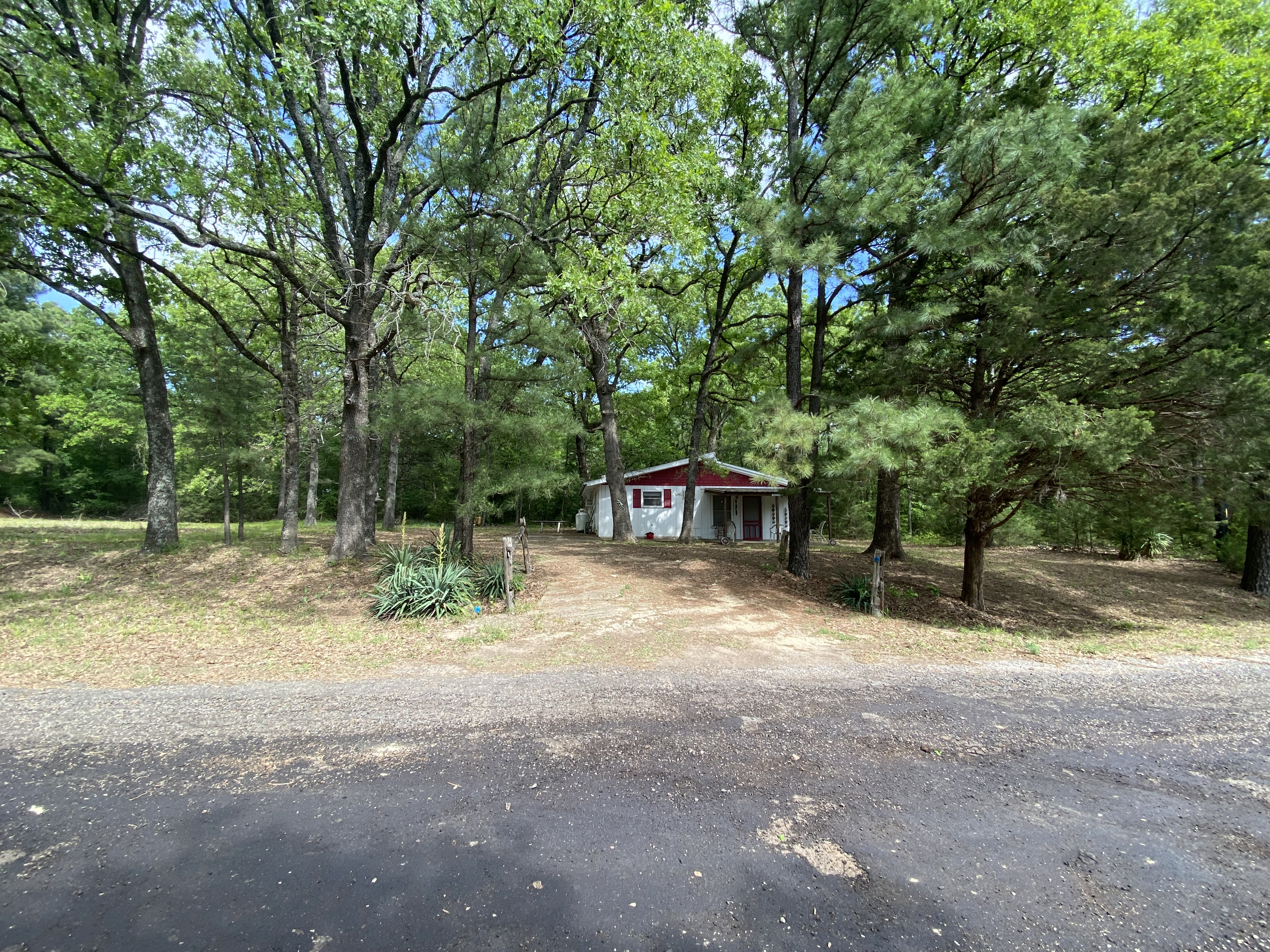 Recreational Land With Cabin For Sale Near Cooper Lake, Klondike TX