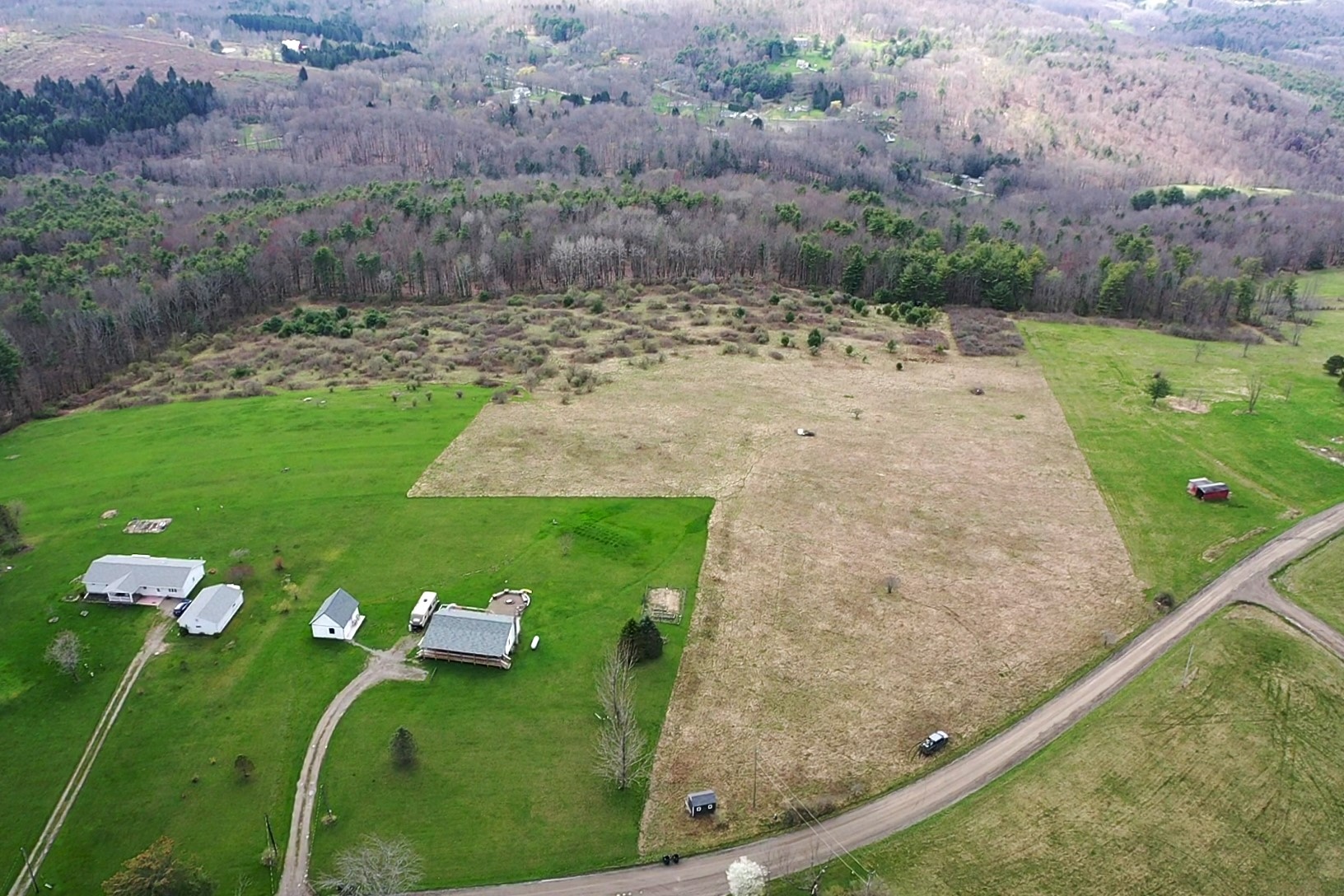 29 acres Recreational Land with Building Sites in Corning NY 1655 Riff Road