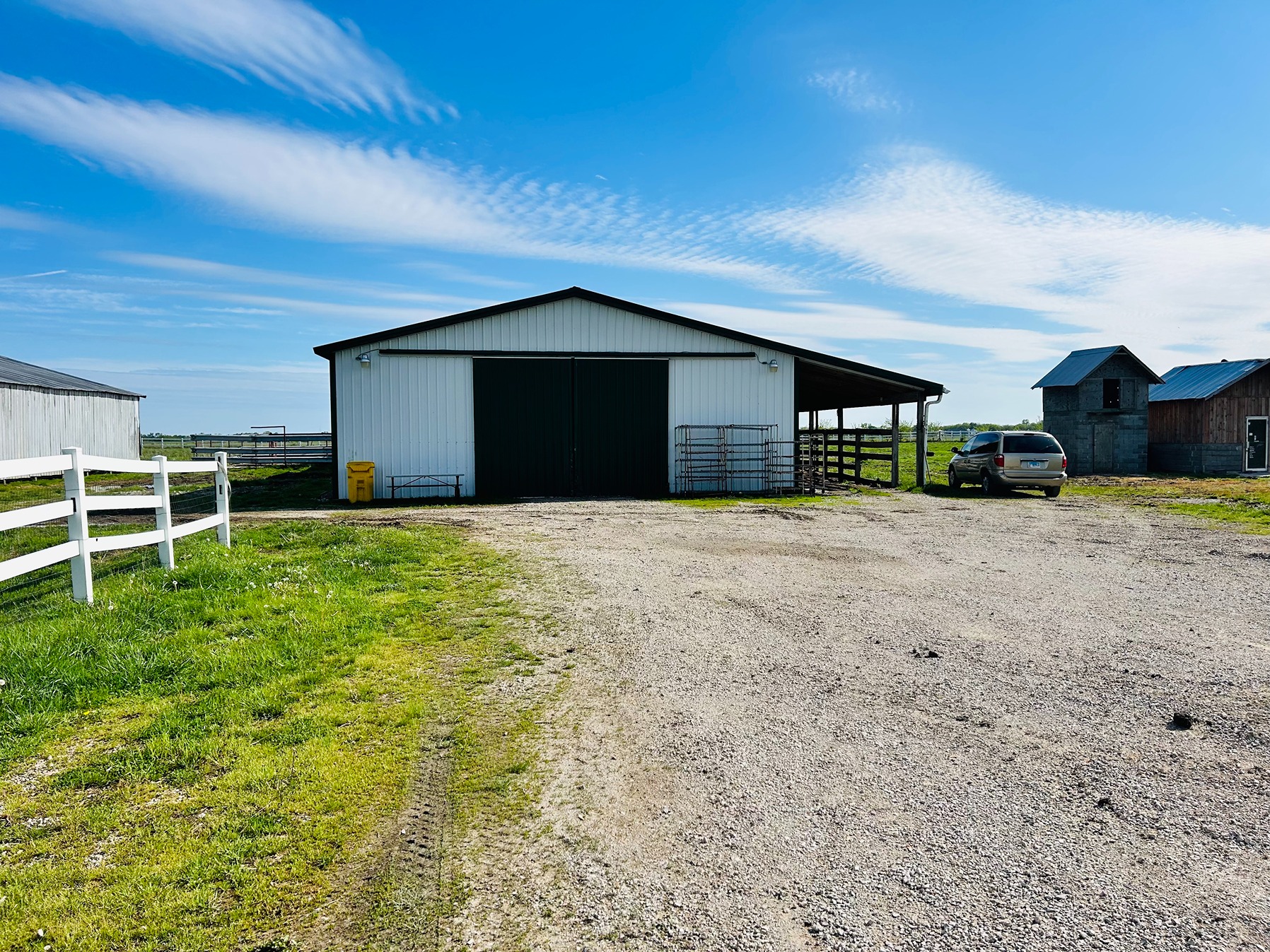 8ÃÂ± Acres Pasture Ground for Sale with Multiple Outbuildings Ã¢ÂÂ Madison County