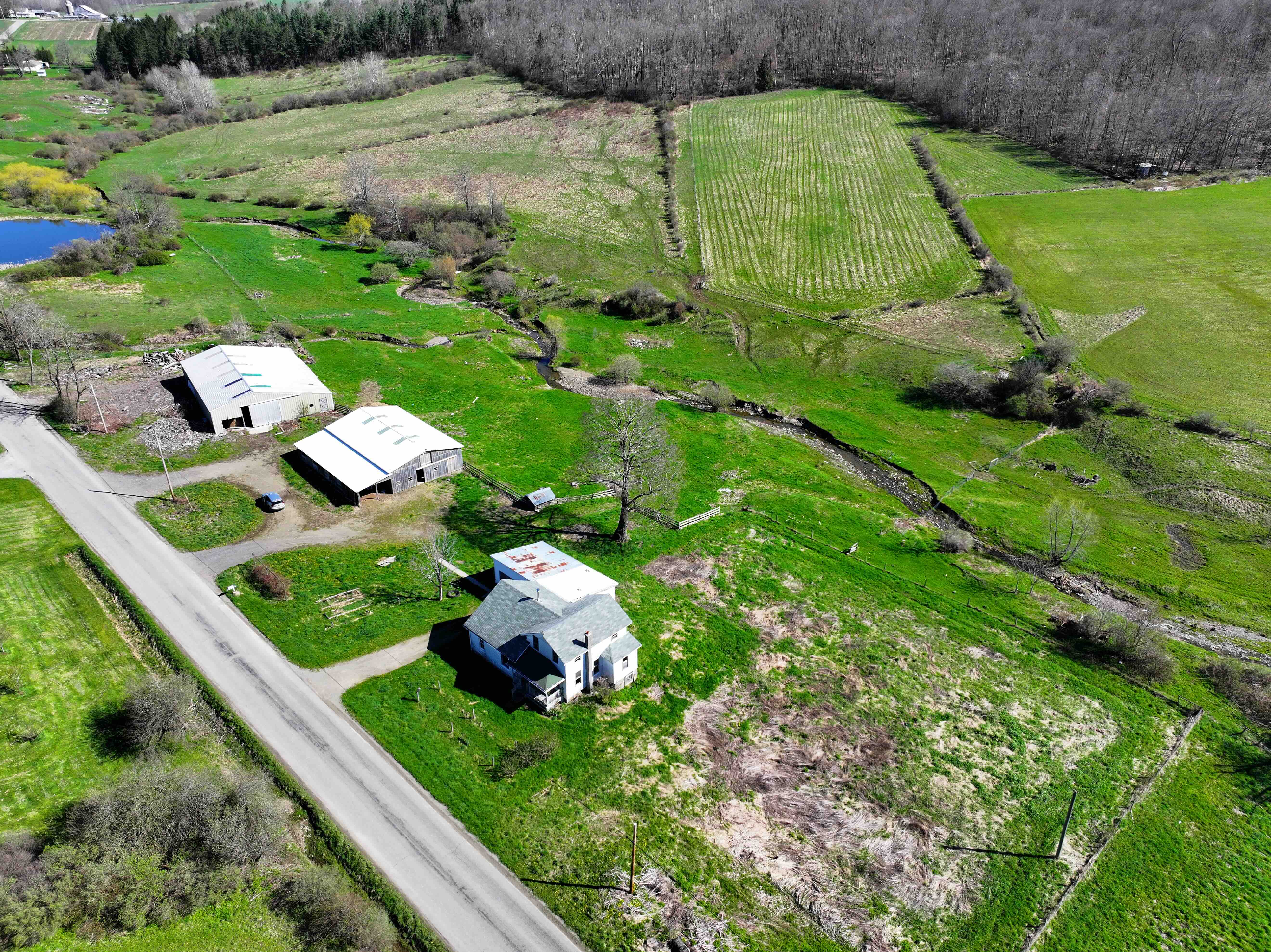 5 acres House with Barn and Workshop in Falconer NY 4046 Dry Brook Rd