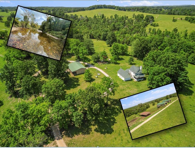 830 Acres of Land for Sale in the Missouri Ozarks - Live Water Ranch!