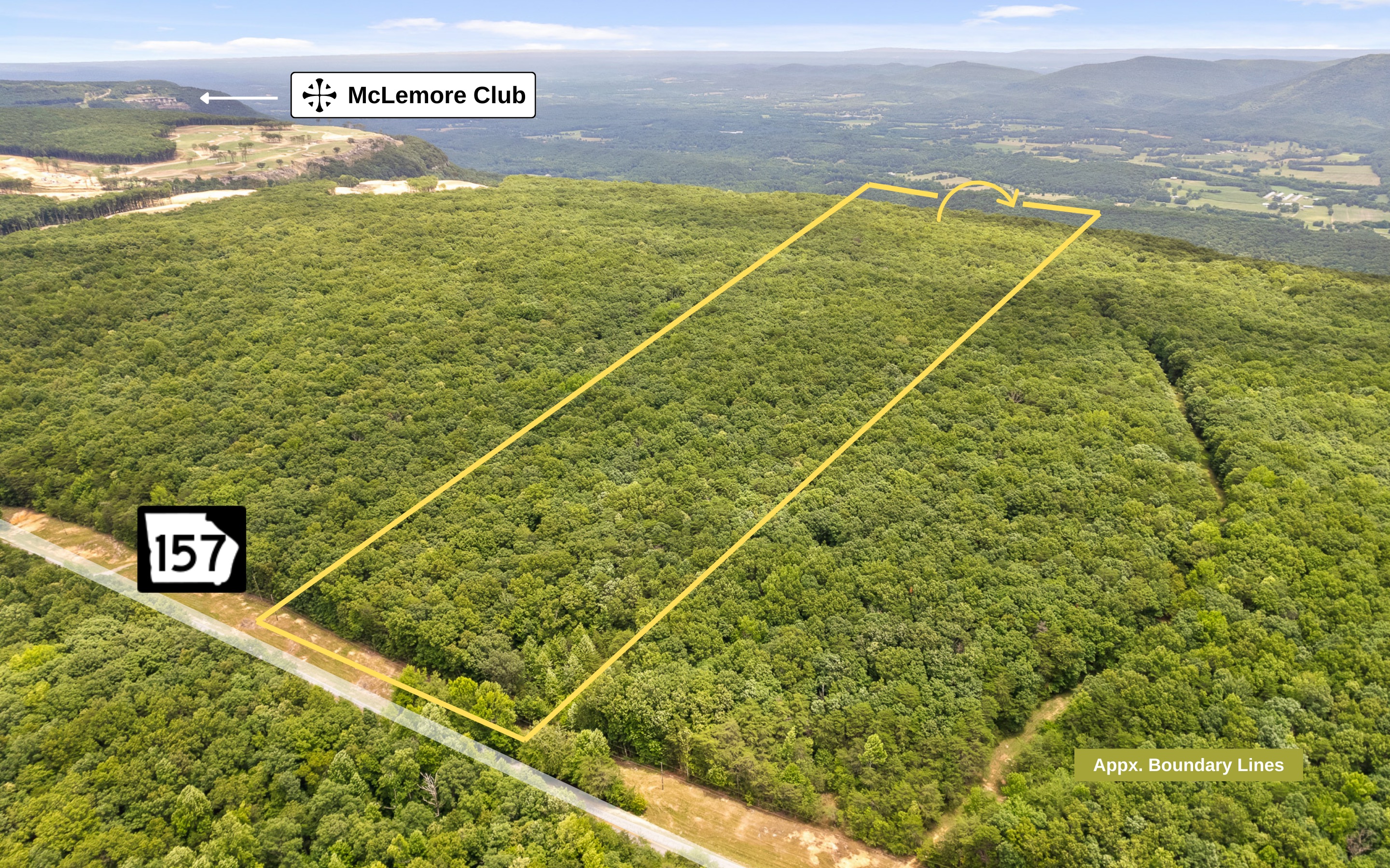 27.36+/- Acres on Lookout Mountain