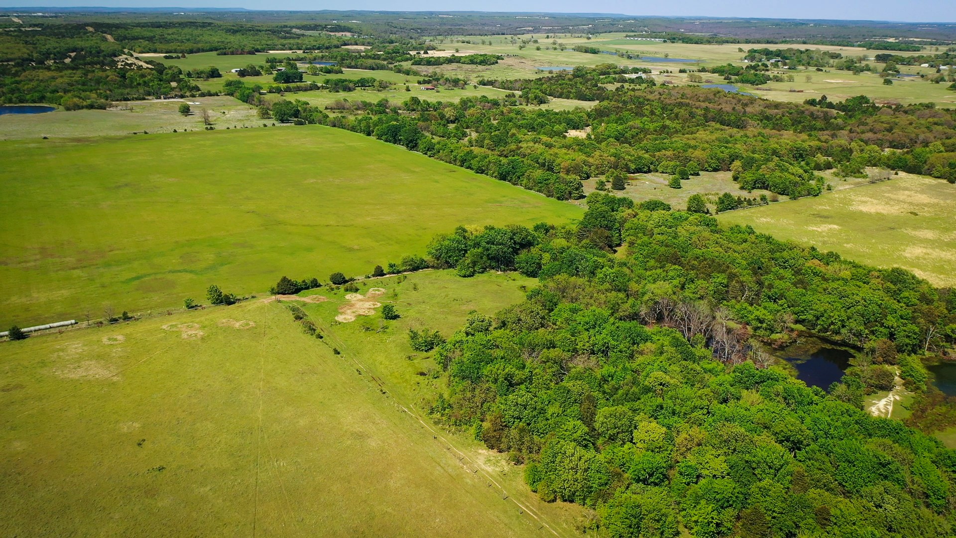 Farm & Ranch with Hunting Land For Sale in Hughes County, OK