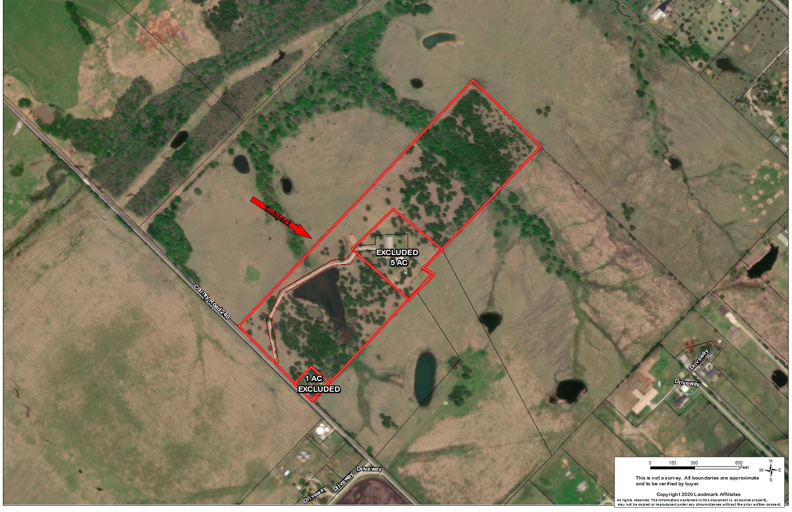 29.01 Acres of Recreational Land & Farm for Sale in Terrell, Texas